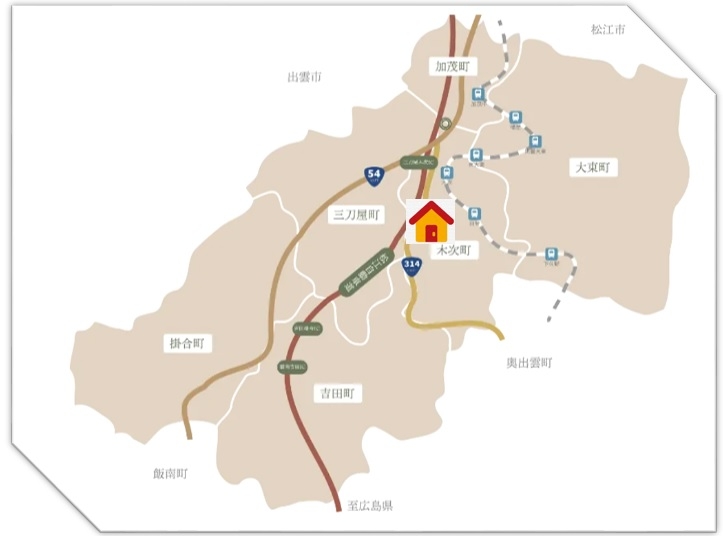 detached 木次町西日登