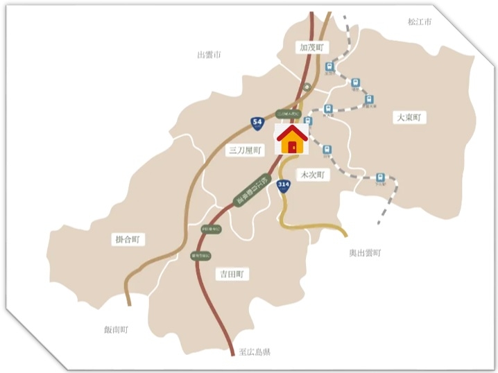 detached 木次町西日登