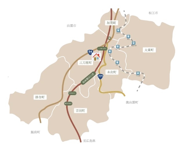 detached 三刀屋町三刀屋